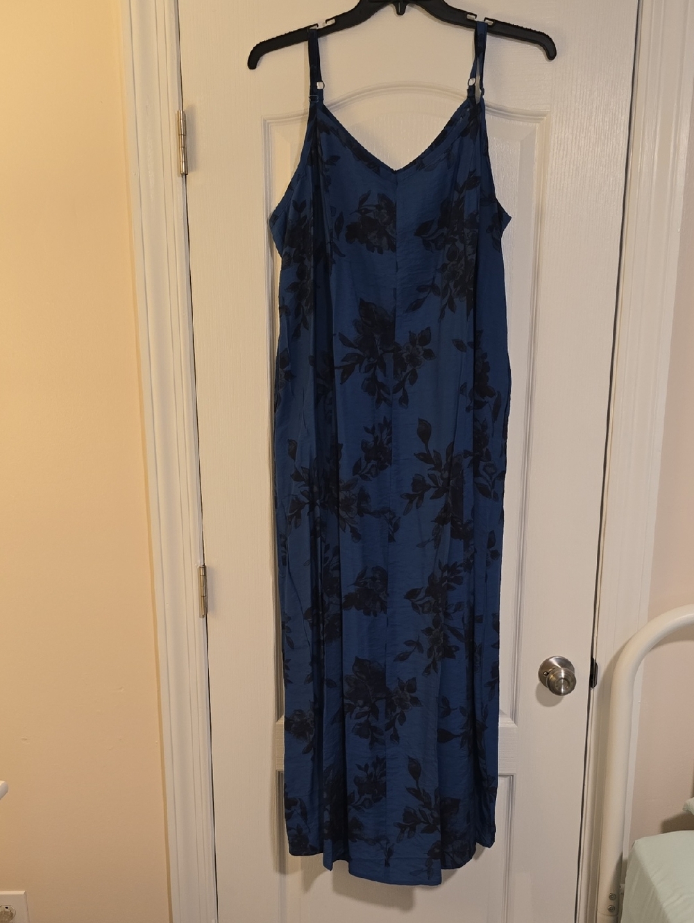 torrid Blue Floral Slip Maxi Dress